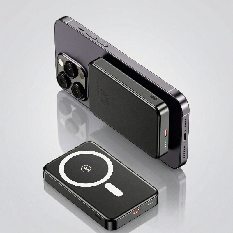 Smunas Ultra Fast Wilreless Power Bank 10000mAh for iPhone, iPad,and More