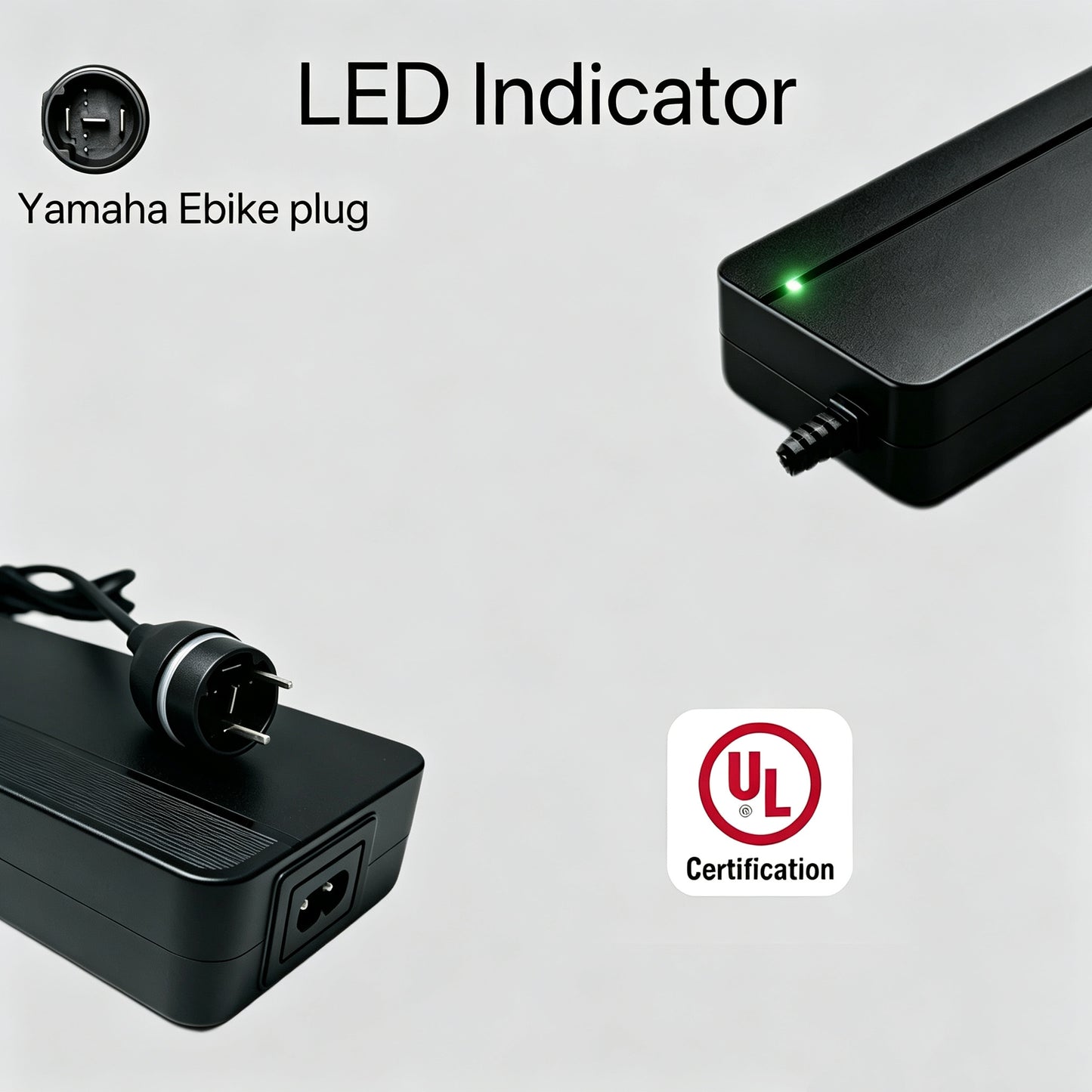 42V 4Ah fast charger for Yamaha PWseries S2 720Wh battery