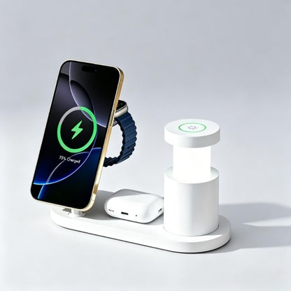 Smunas Fast Charger station Qi 2 25W  for Magsafe,Apple Device and Samsung