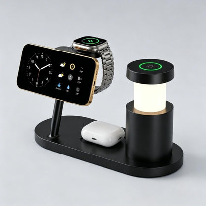 Smunas Fast Charger station Qi 2 25W  for Magsafe,Apple Device and Samsung