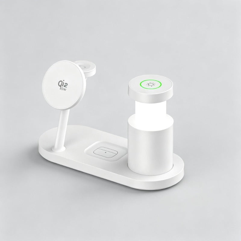 Smunas Fast Charger station Qi 2 25W  for Magsafe,Apple Device and Samsung